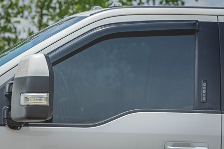 Side Window Deflectors | Tape On Rain Guard | Ford F-150 (17-25)/F-250 (15-26)
