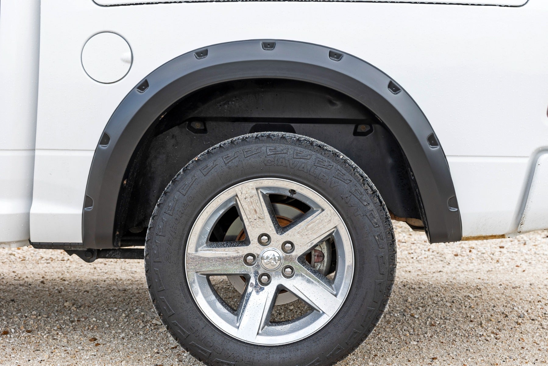 Pocket Fender Flares | PSC Billet Silver | Ram 1500 2WD/4WD (2009-2018 & Classic)