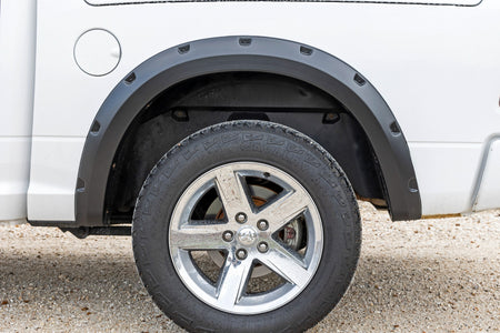 Pocket Fender Flares | PSC Billet Silver | Ram 1500 2WD/4WD (2009-2018 & Classic)