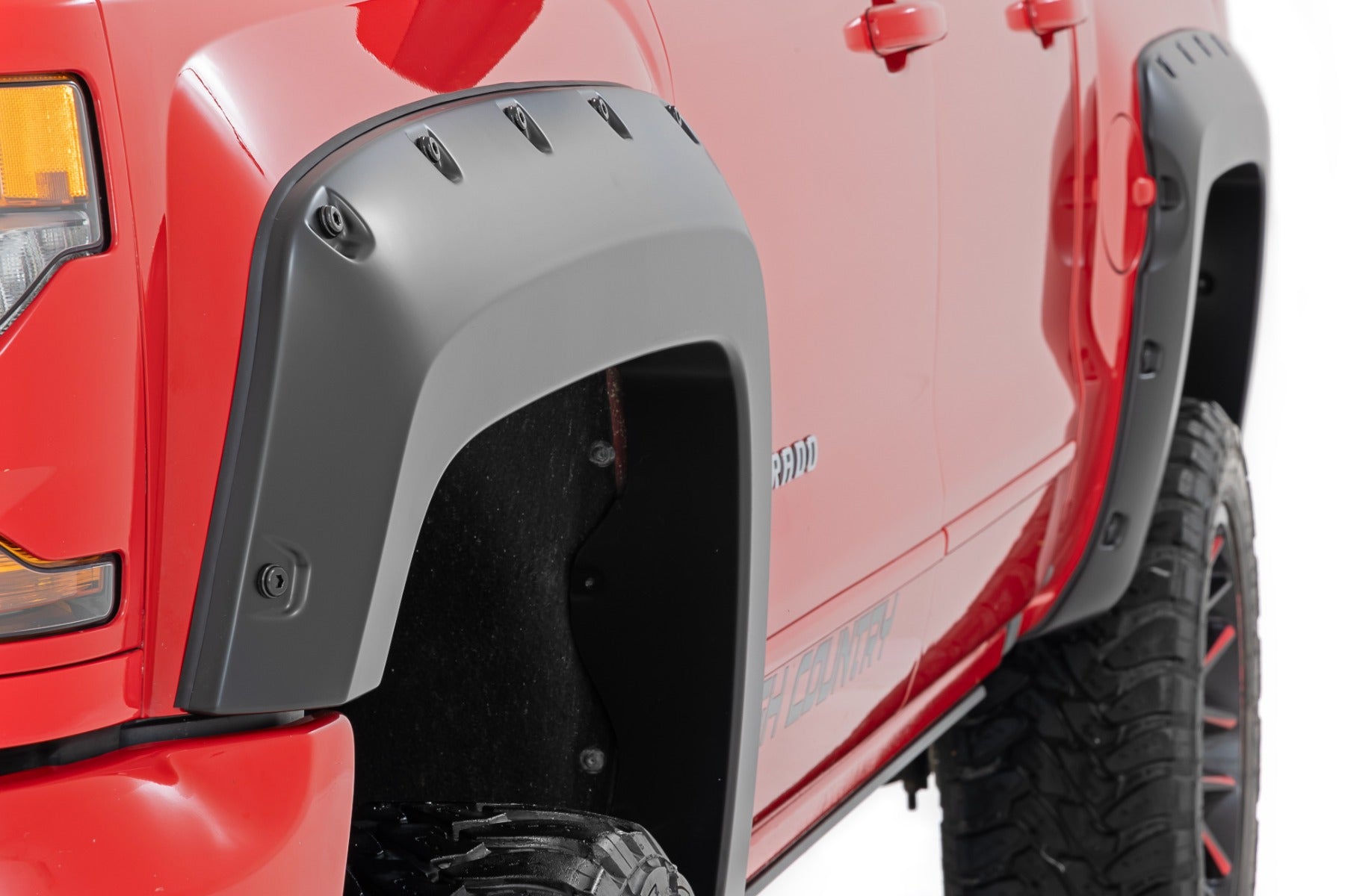 Pocket Fender Flares | 5'9" Bed | GXG Tungsten | Chevy Silverado 1500 (14-18 & Classic)