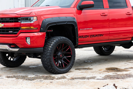 Fender Flares | Defender l 5'9" Bed  | G7C Red Hot | Chevy Silverado 1500 (14-18 & Classic)