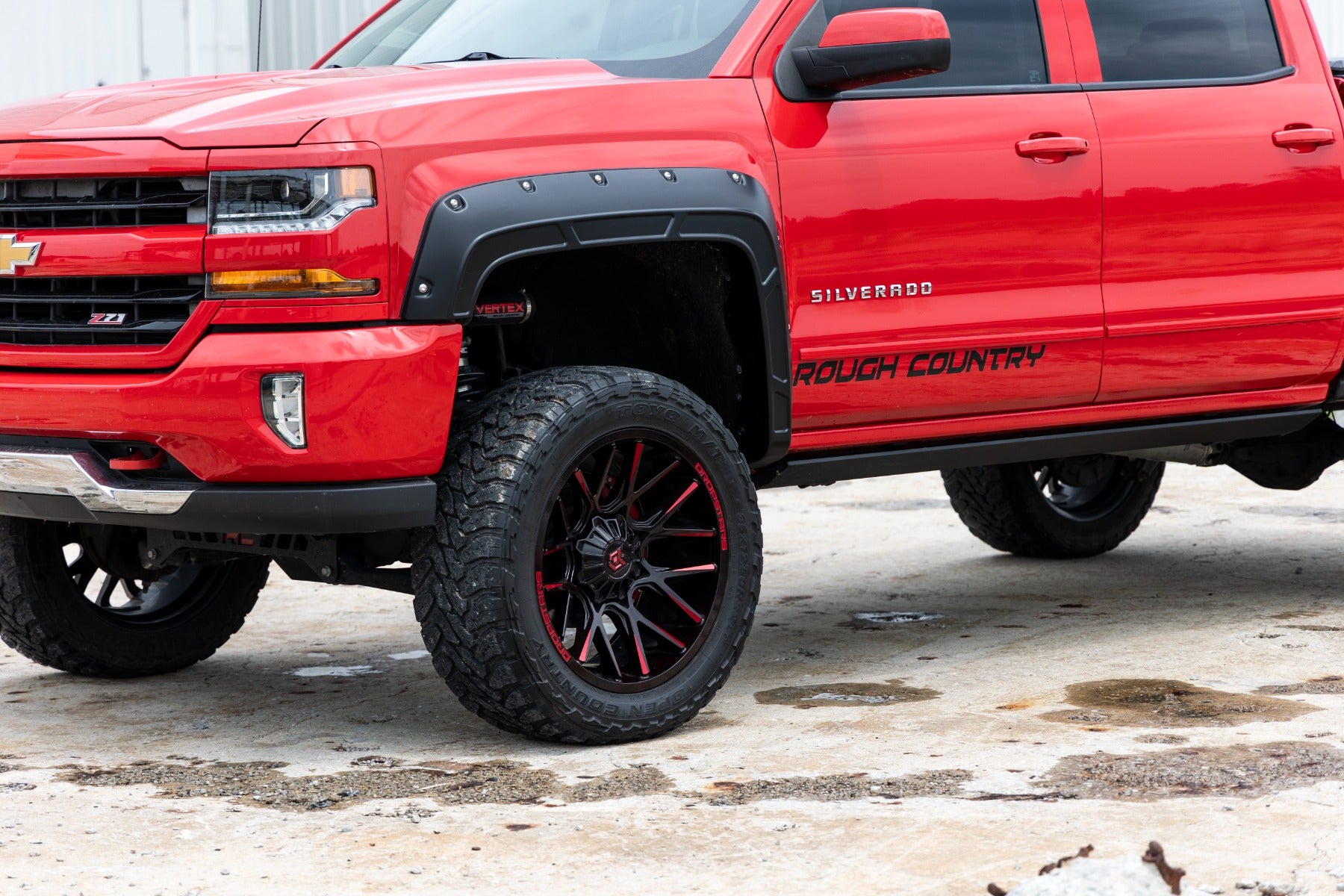 Fender Flares | Defender l 5'9" Bed  | G1C Overcast | Chevy Silverado 1500 (14-18)