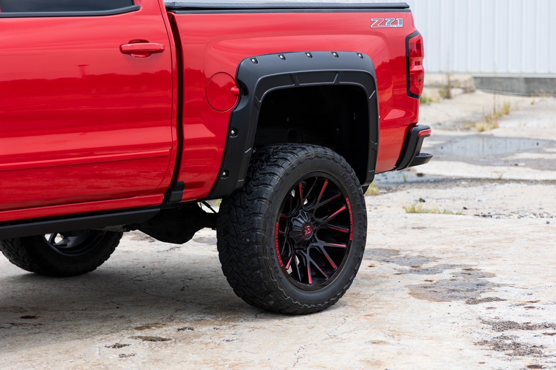 Fender Flares | Defender l 5'9" Bed  | G7C Red Hot | Chevy Silverado 1500 (14-18 & Classic)