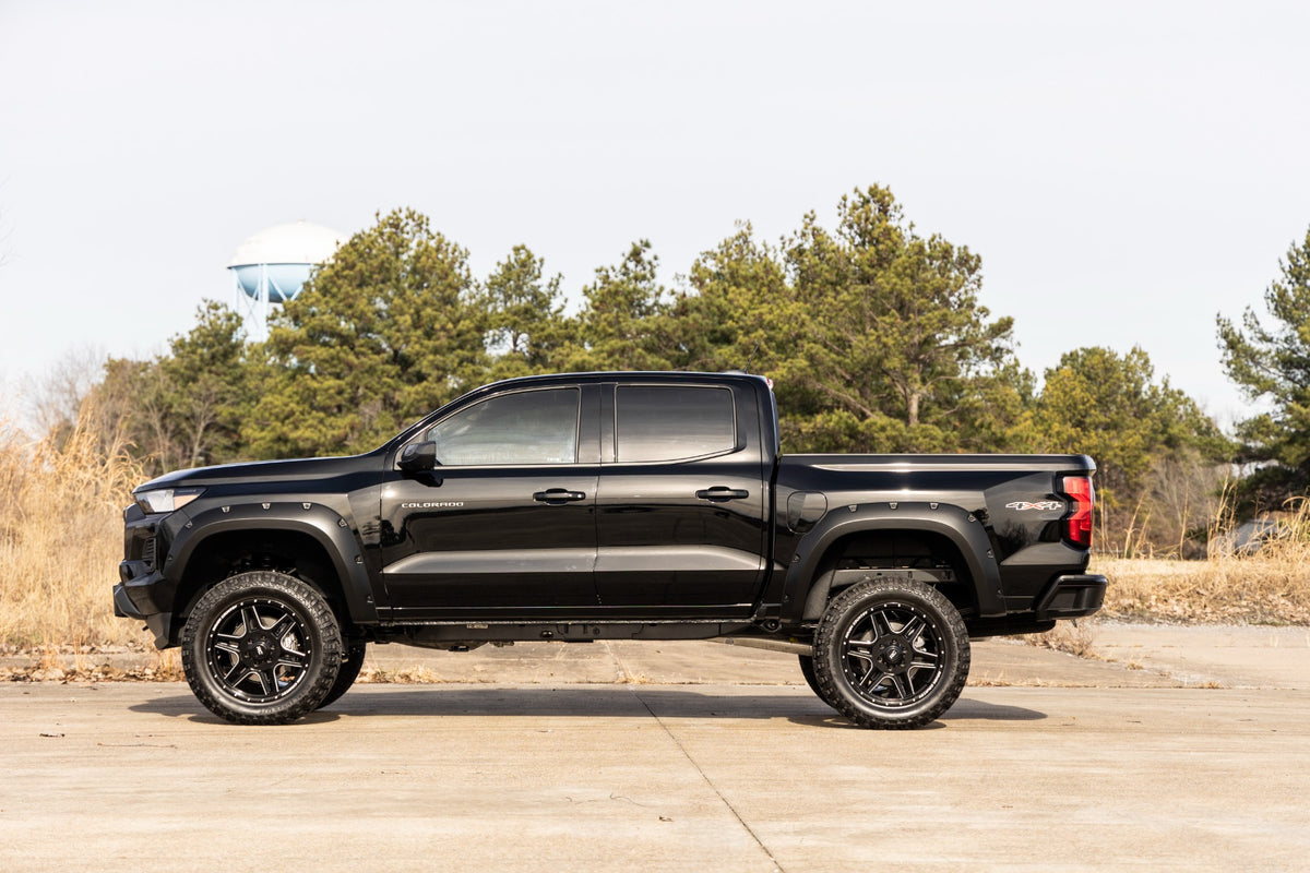Pocket Fender Flares | GBA Gloss Black | Chevy Colorado 2WD/4WD (2023-2024)