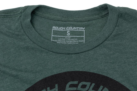 Rough Country T-Shirt | RC Mountains | Forest Green | SM
