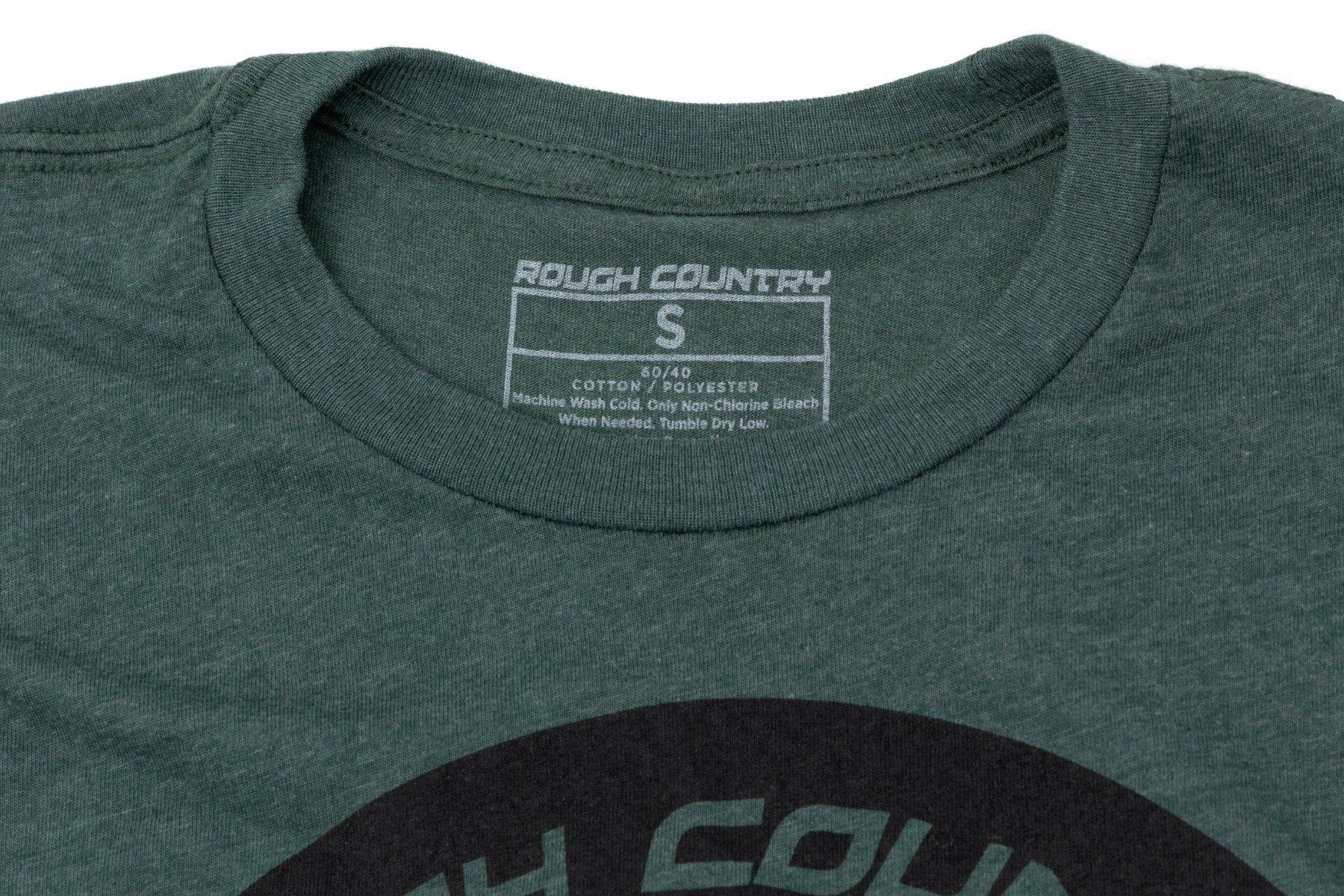 Rough Country T-Shirt | RC Mountains | Forest Green | XL