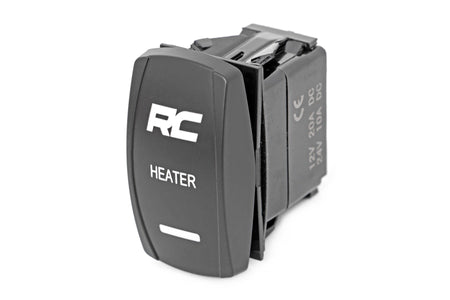 Rocker Switch | Cab Heater | 2x1 with Logo | Blue Back Light
