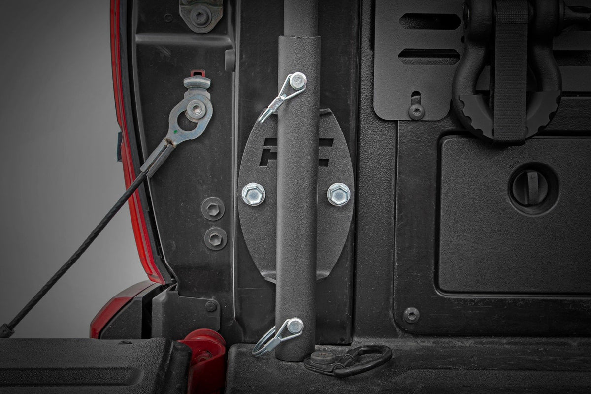 Flag Pole Holder | Bed Rail | w/ Flag