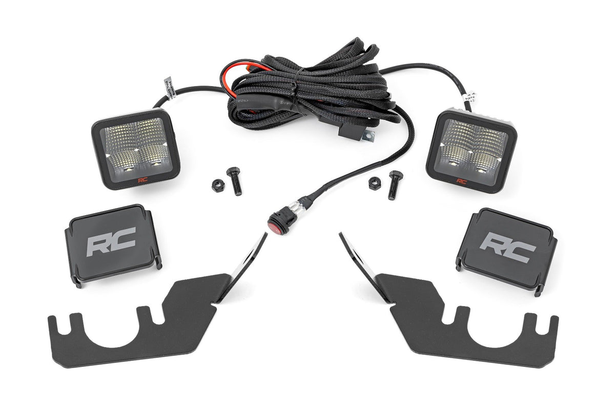 LED Light | Rear Mount | 2" Spectrum Pair | Kawasaki Teryx 1000/Teryx4 800 