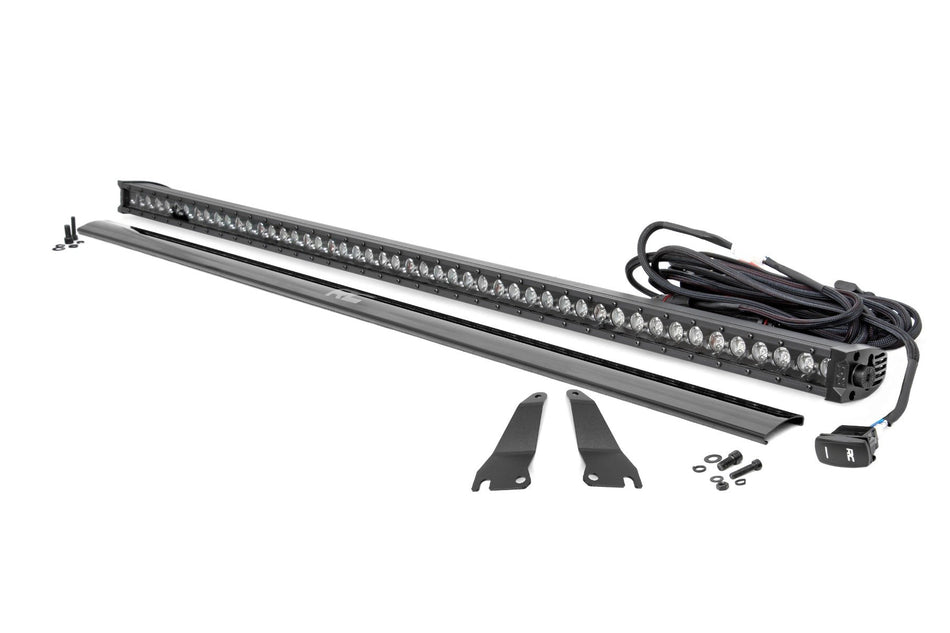 LED Light Kit | Cage Mount | 50" Black Single Row | Kawasaki Teryx 1000/Teryx 4 1000 