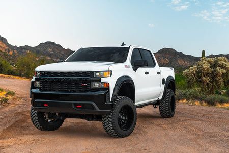 Fender Flares | Defender | G6M Dark Ash | Chevy Silverado 1500 2WD/4WD (19-24)