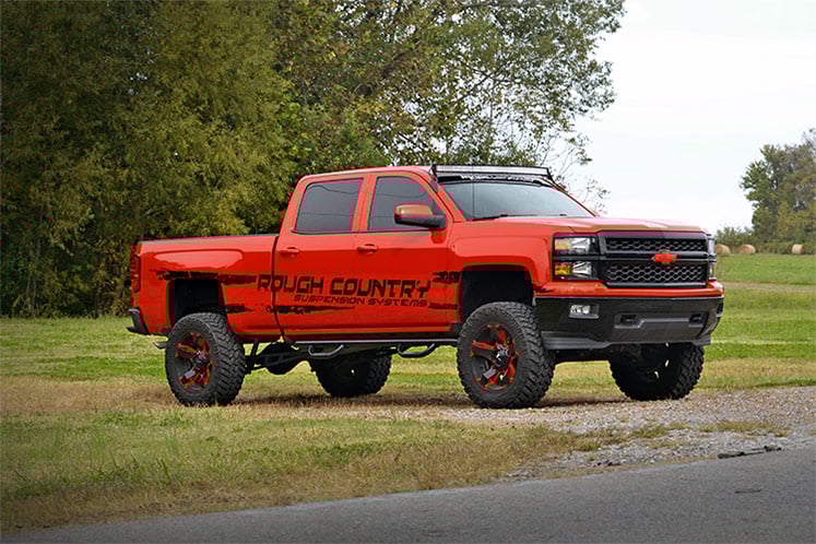 LED Light Mount | Upper Windshield | 54" Curved | Chevy/GMC 1500 (14-18 & Classic)