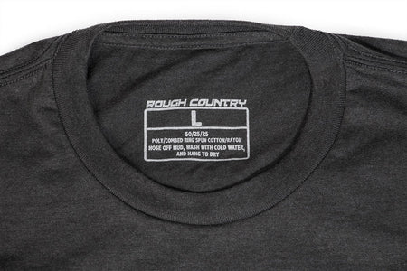 Rough Country T-Shirt | Horizontal Tread | Grey | SM