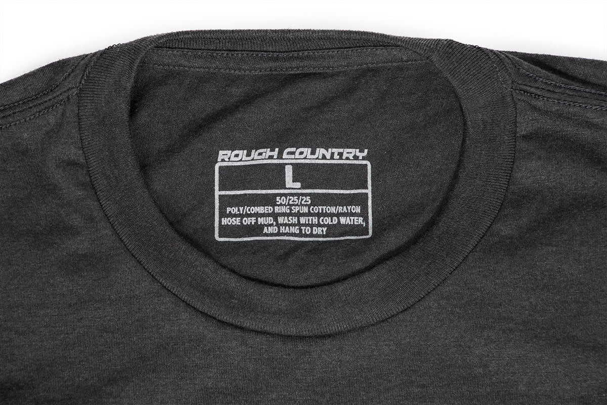 Rough Country T-Shirt | American Flag | Blue | LG