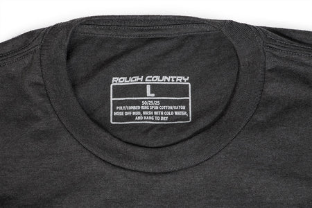 Rough Country T-Shirt | Born & Raised | Black | LG