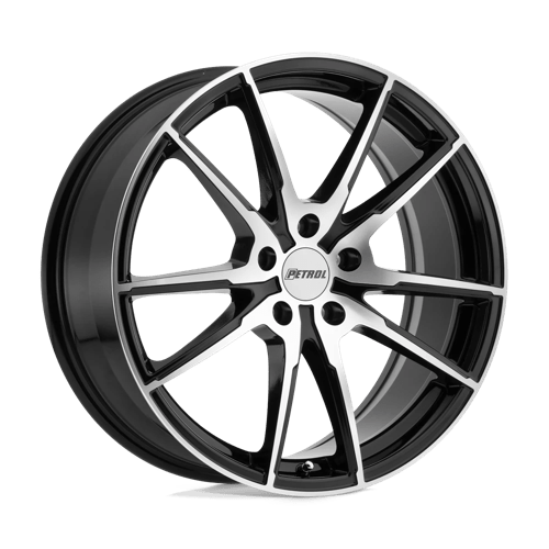 PE P0A 18X8 5X120 76 G-BLK MACH +35