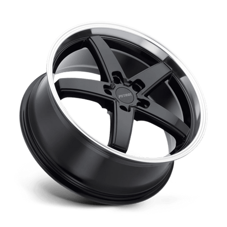 PE P1B 20X8.5 5X120 76 G-BLK MACH +35