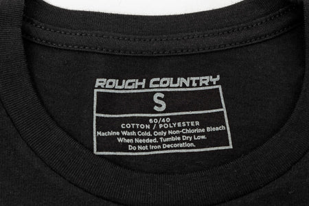 Rough Country T-Shirt | RC Lines | Black | LG