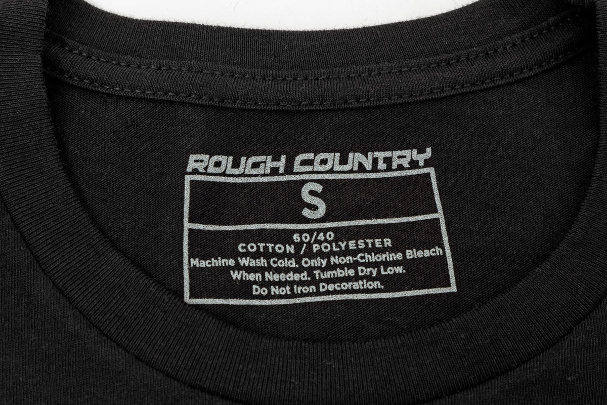 Rough Country T-Shirt | RC Lines | Black | 3XL