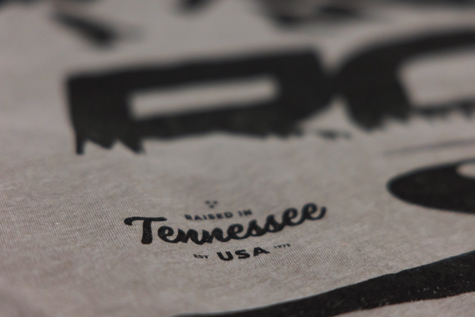 Rough Country T-Shirt | RC Mountains | Warm Gray | LG