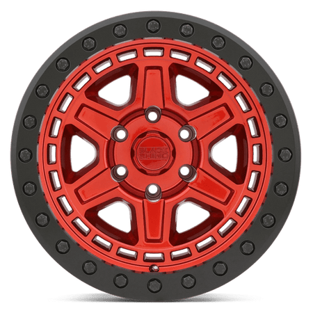 BR RENO 17X9 5X114 -18 71 CNDY RED BLK