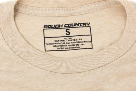 Rough Country T-Shirt | Throwback | Cream | SM