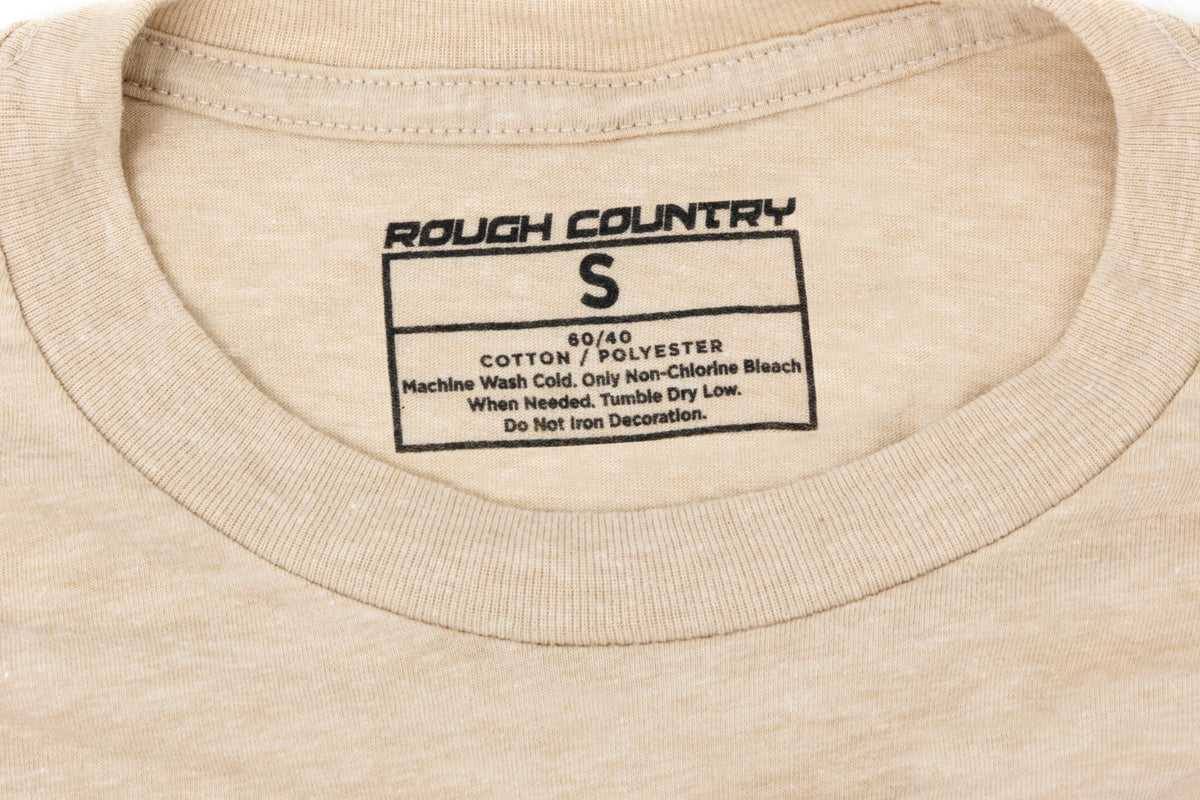 Rough Country T-Shirt | Throwback | Cream | MD