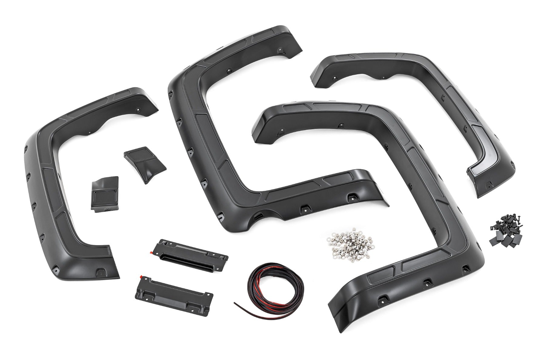 Fender Flares | Defender l 5'9" Bed  | G7J Rainforest Green | Chevy Silverado 1500 (14-18)