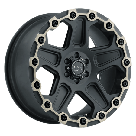 BR COG 20X9.5 5X127 -18 71 M-BLK MCH