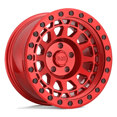 BR PRIMM 17X9 8X165 +0 122 CNDY RED BLK