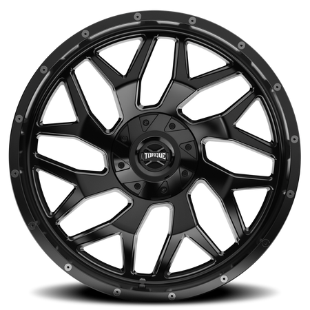 Torque Vortex | Satin Black | 20x9 | 6x5.5/6x135 | -12mm