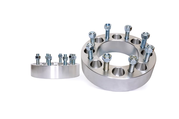 Rough Country - 2 Inch Wheel Spacers - 8x6.5 - Ram 2500/3500 4WD (2010 ...